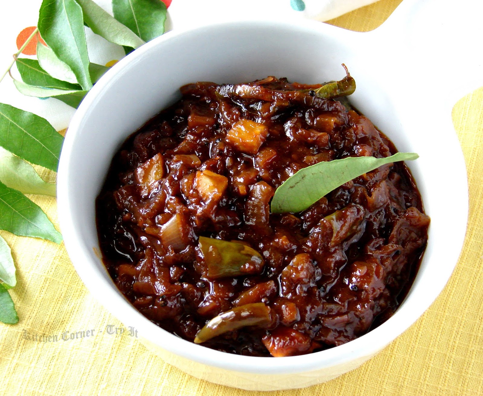 Ulli Puli/Sweet and Tangy Onion Curry