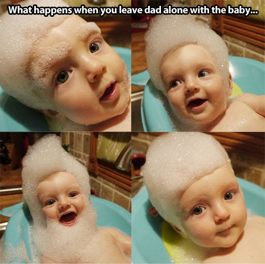 Most Cute Baby Bathing Funny Photos Charming collection of Photos
