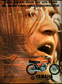 propaganda moto Yamaha - 1971
