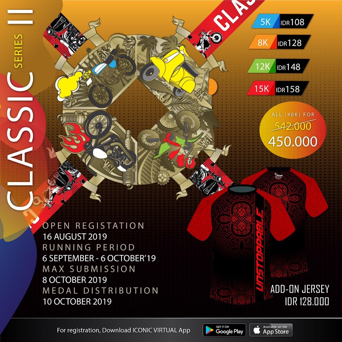 Iconic Virtual Run - Classic Series II • 2019 Iconic Virtual Run - Classic Series II • 2019