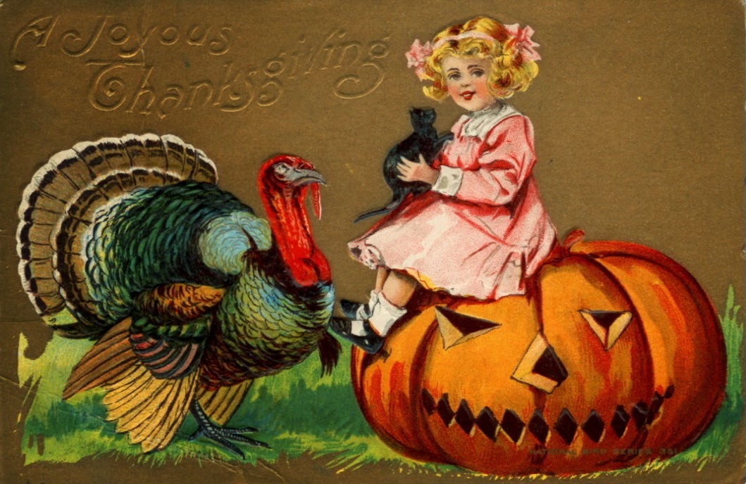 20 Funny and Cute Vintage Thanksgiving Postcards ~ vintage everyday