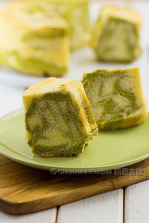 Matcha Marble Chiffon Cake01