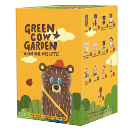 Pop Mart BG Bear - Resting Green Cow Garden When One Was Little Series Figure
