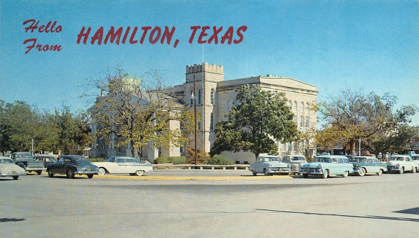 transpress nz cars in Hamilton, Texas, late 1950s
