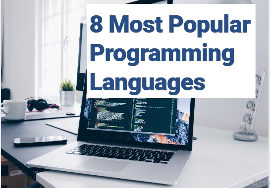 Most popular programming languages