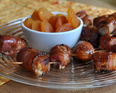 Bacon-Wrapped Dried Apricots