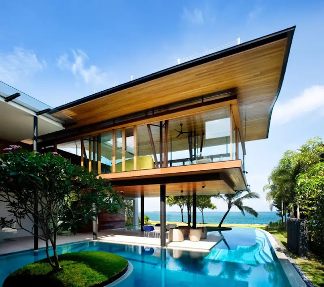 Desain Rumah Tropis Modern yang Nyaman