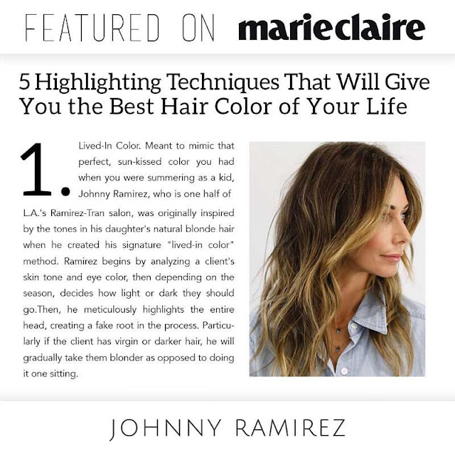 5 Highlighting Techniques That Will Give You the Best Hair Color of Your Life, Marie claire, Johnny Ramirez, Ramirez Tran Salon 