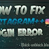 Cannot Log In Instagram