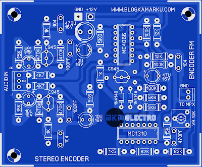 Membuat PCB Encoder Stereo Untuk Pemancar FM Sederhana