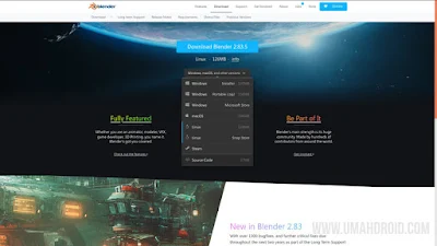 Download Blender Versi Terbaru Untuk Windows