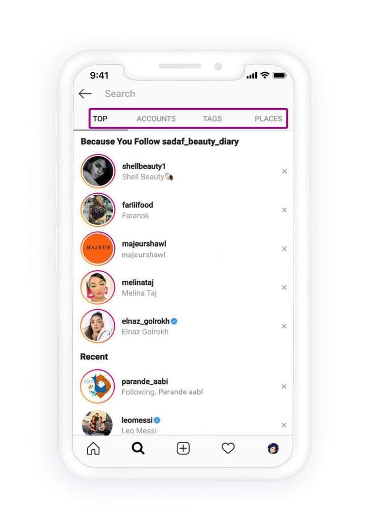 Cara mencari orang sekitar di ig