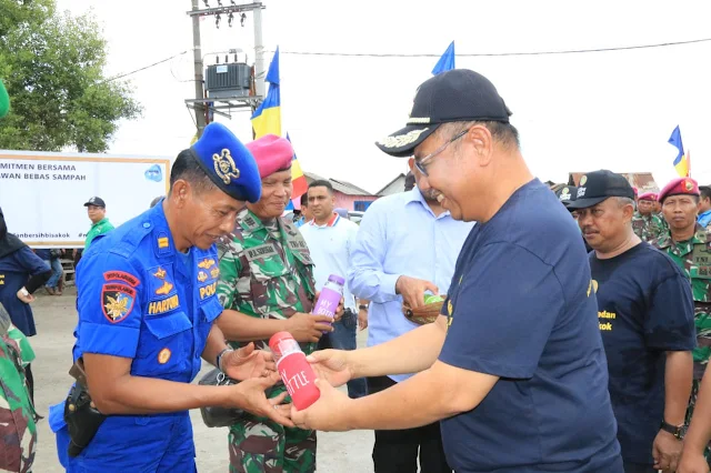 Dalam Rangka Memperingati HPSN 2020,Akhyar Ajak Semua Jadikan Belawan Bersih Sampah