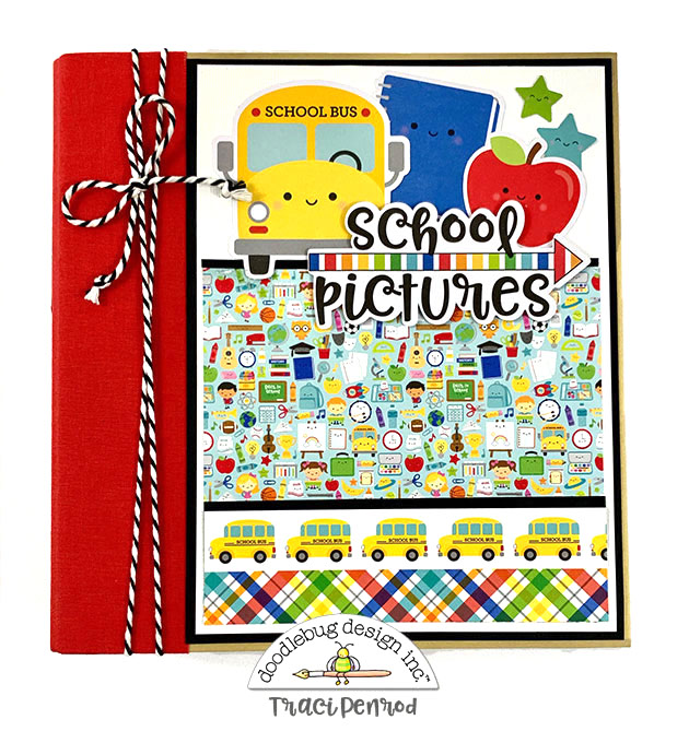 Doodlebug Design Inc Blog SCHOOL DAYS MINI ALBUM with Traci