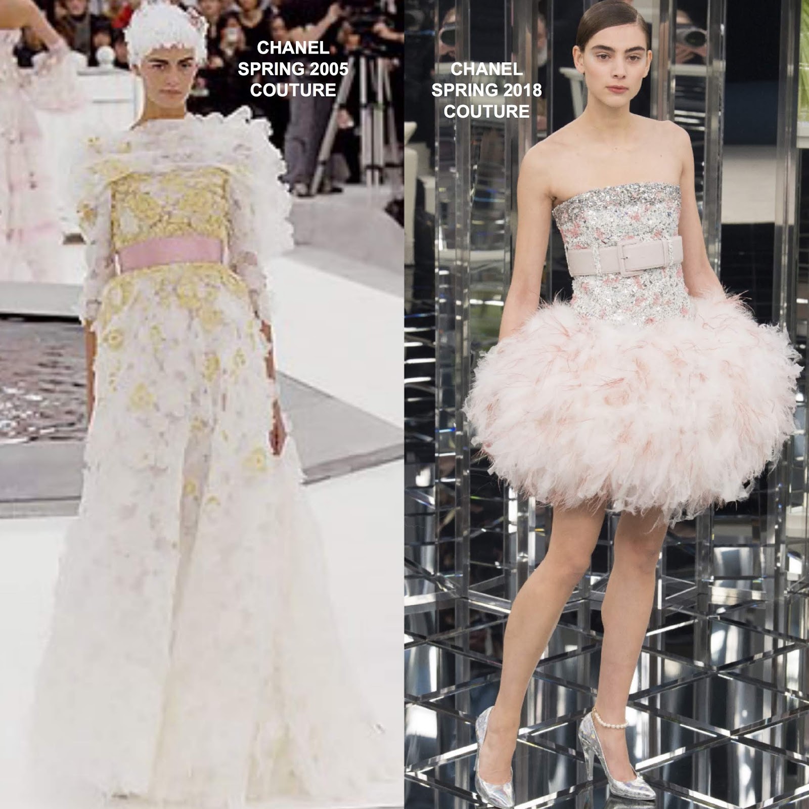 Keira Knightley & Ellie Bamber in Chanel Couture at 'The