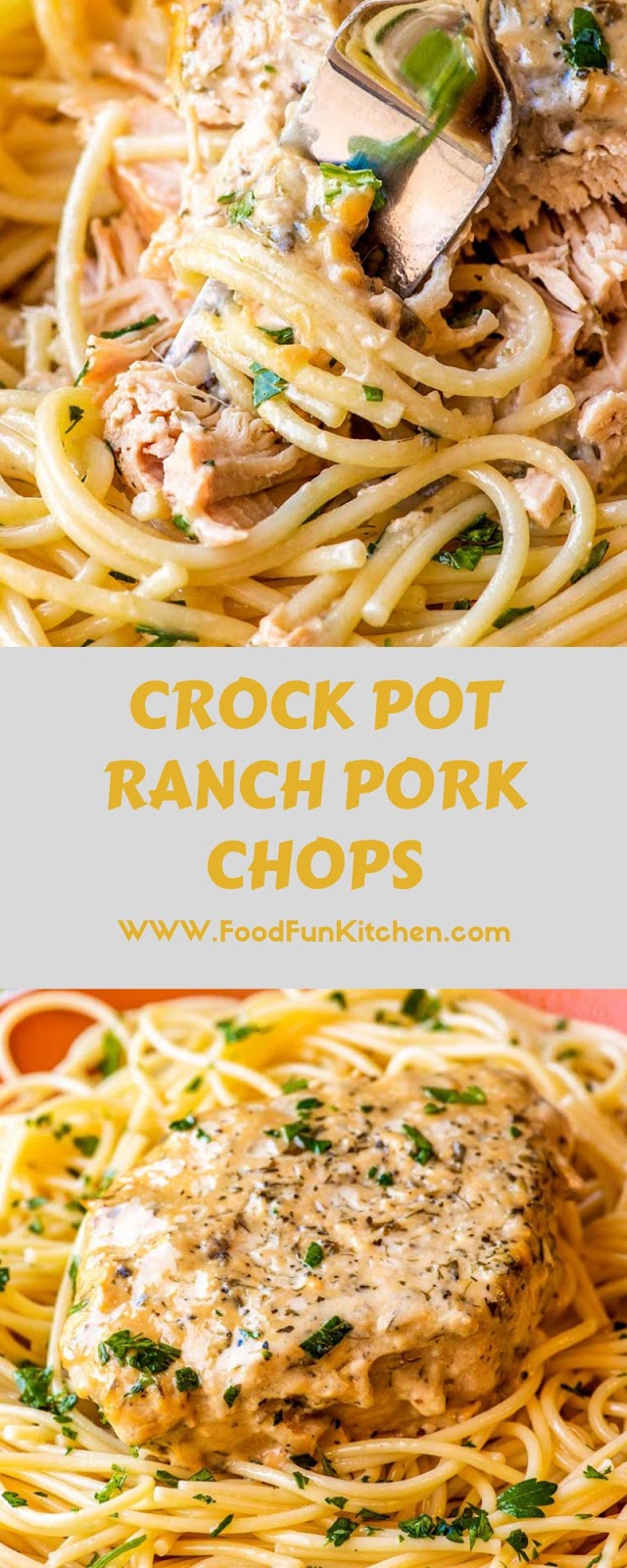 CROCK POT RANCH PORK CHOPS