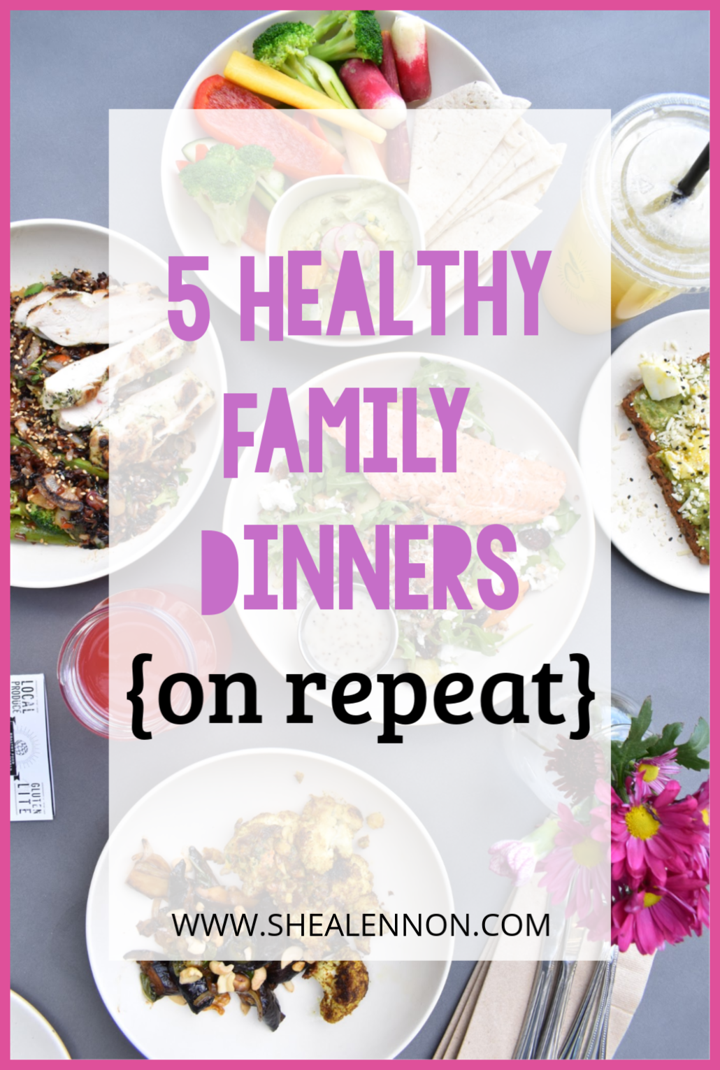 5 healthy family dinners we love