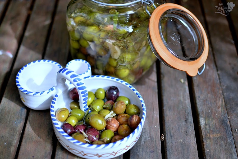 Aceitunas aliñadas caseras de pueblo tererecetas 05