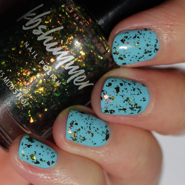 KBShimmer Party Like A Guac Star swatch by Streets Ahead Style