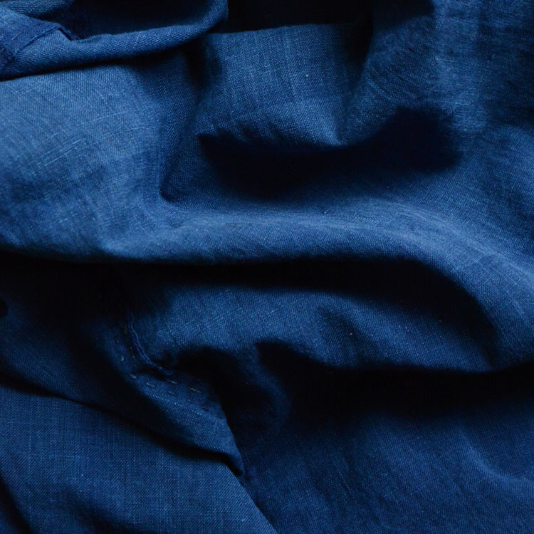 古布 藍染 襤褸 無地 ジャパンヴィンテージ ファブリック 木綿