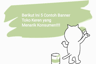 Contoh Banner Toko