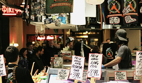 pike place market seattle photography