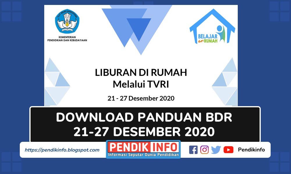 Download Panduan Belajar Dari Rumah 21 27 Desember 2020 Untuk Paud Sd Smp Sma Smk Dan Keluarga Informasi Dunia Pendidikan