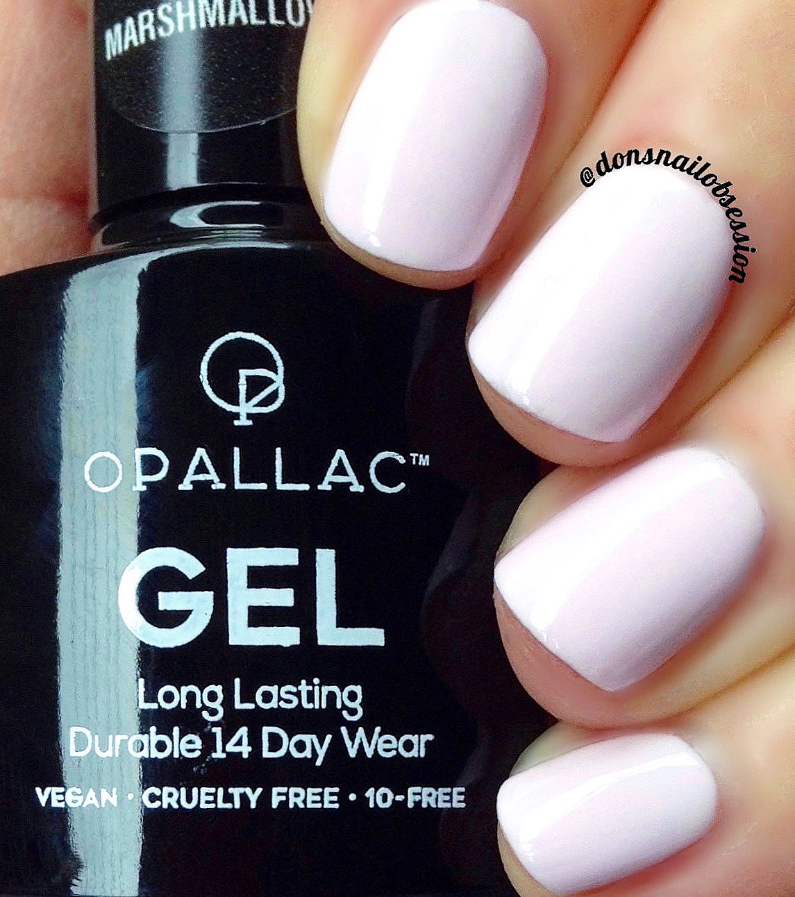 Don's Nail OBSESSION! OPALLAC GEL POLISH PASTEL PALETTE SWATCHES