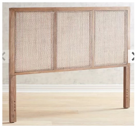 Look For Less Cane Headboard Plus An, Pier One Headboards Queen Size