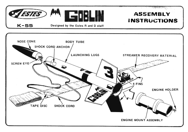 Model Rocket Building: Goblin Decal Placement?