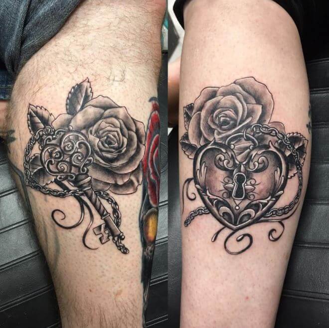 100+ Cute & Matching Couple Tattoos Ideas Gallery (2019) | Tattoo Ideas