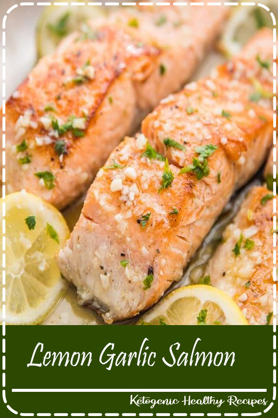 lemon garlic salmon - Delicious Little Bites