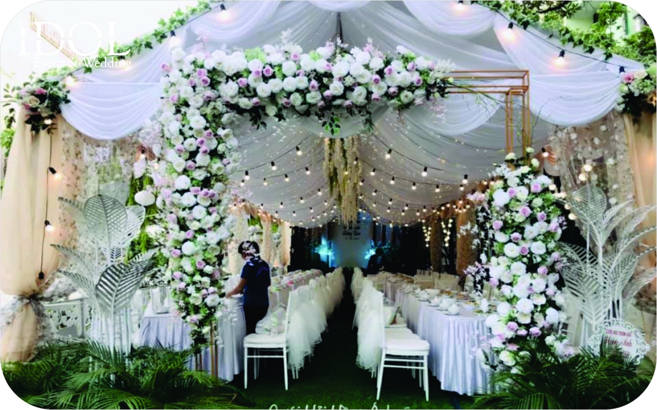 BST mẫu rạp đám cưới đẹp nhất 2021 Lưu ý chuẩn bị rạp đám cưới l Namtay   Nắmtayvn