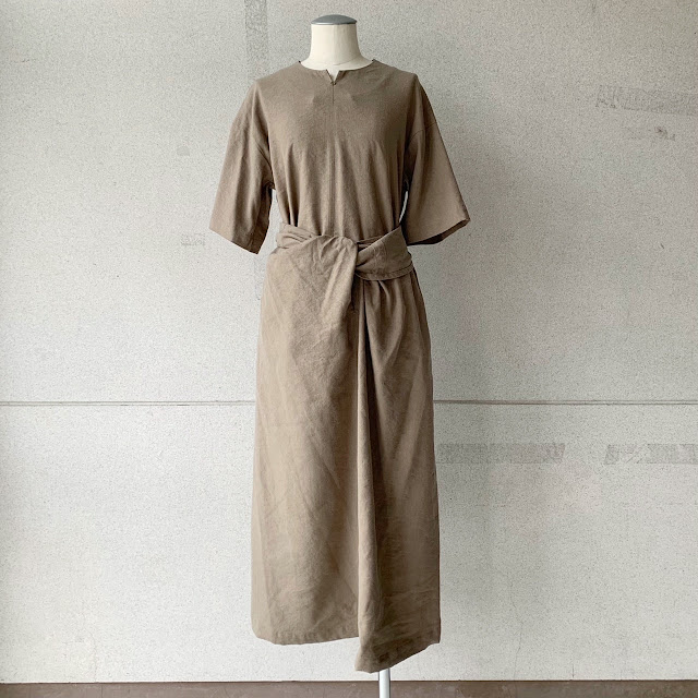 COSMICWONDER【コズミックワンダー】Silk & Linen wrapped dress◆八十八/丸亀香川県・eighty88eight/新居浜愛媛県エイティエイト