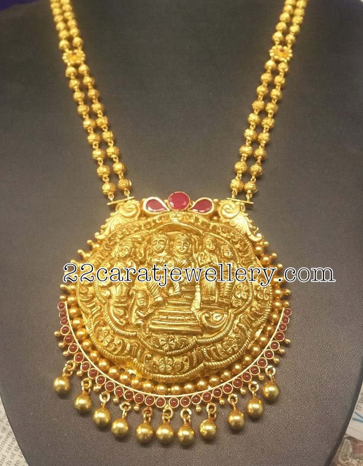 Ram Seeta Necklace in Silver Metal Jewellery Designs