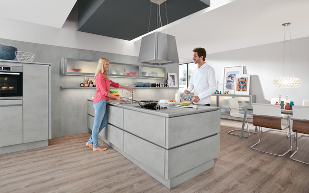 Küchentrend Beton des Weiteren Bestandteil - Themen Küche, Kochen