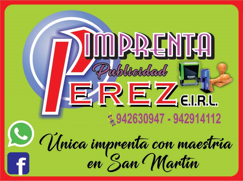 Imprenta y publicidad Pérez EIRL.
