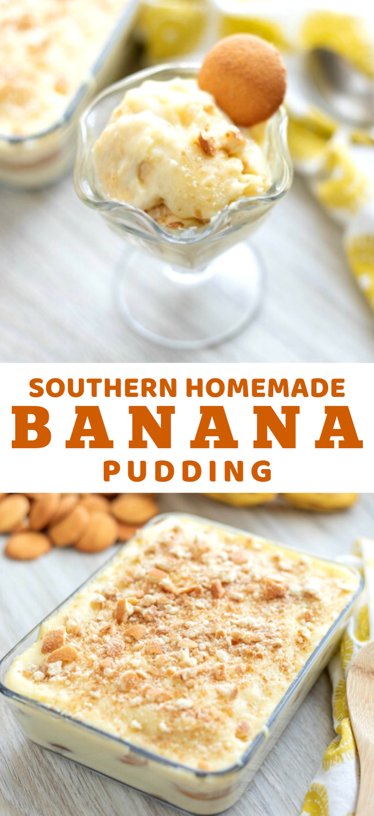 Southern Homemade Banana Pudding