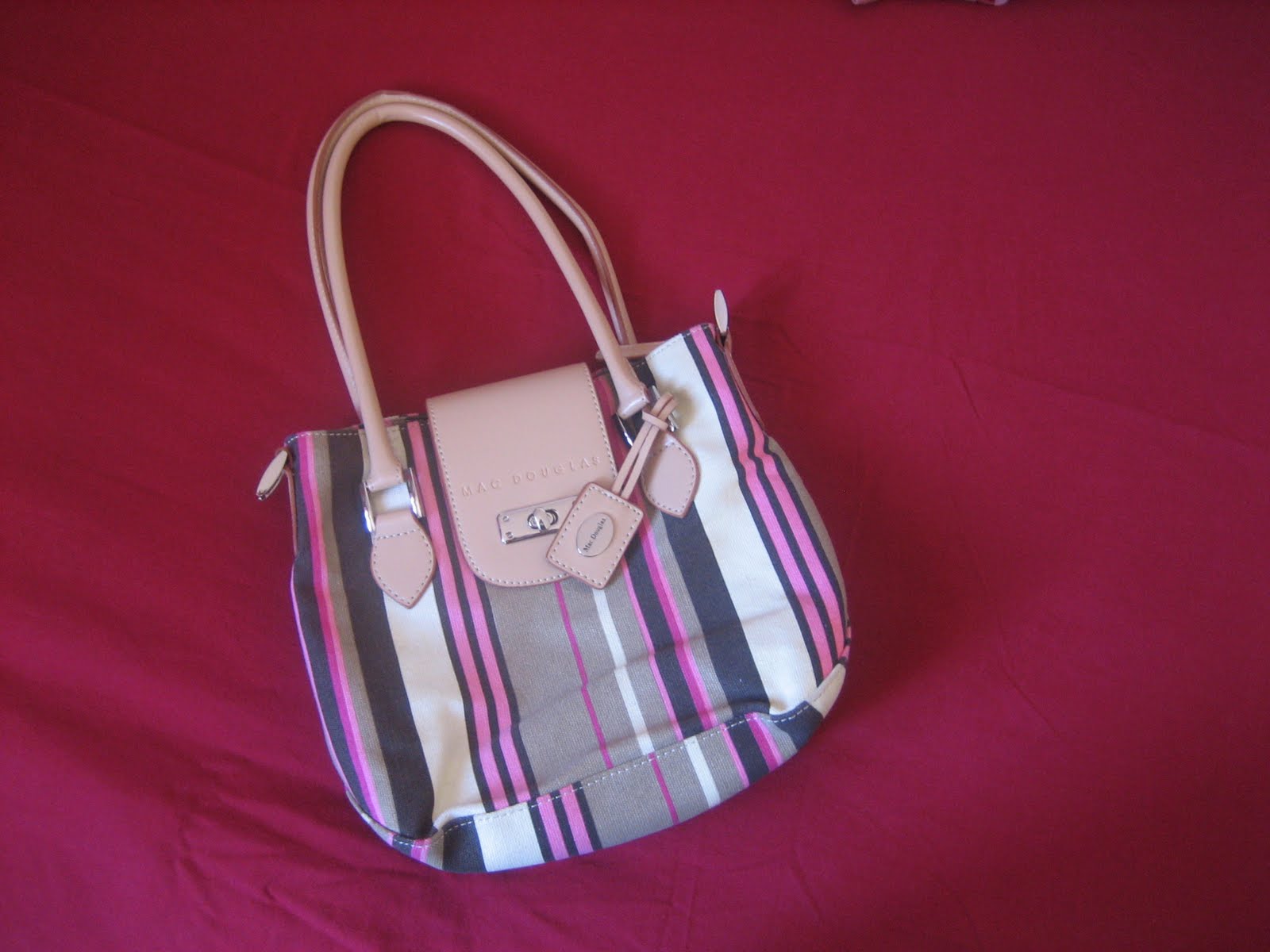 Sac Mac Douglas Occasion - Fourre-tout En Toile Multicolore, Pour Femme, Bon état