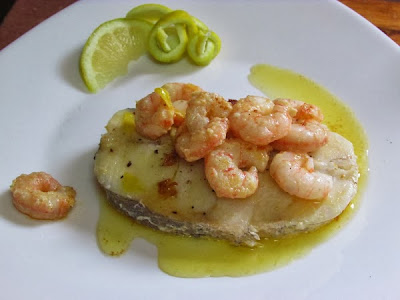 Merluza con Salsa de Limón y Jengibre