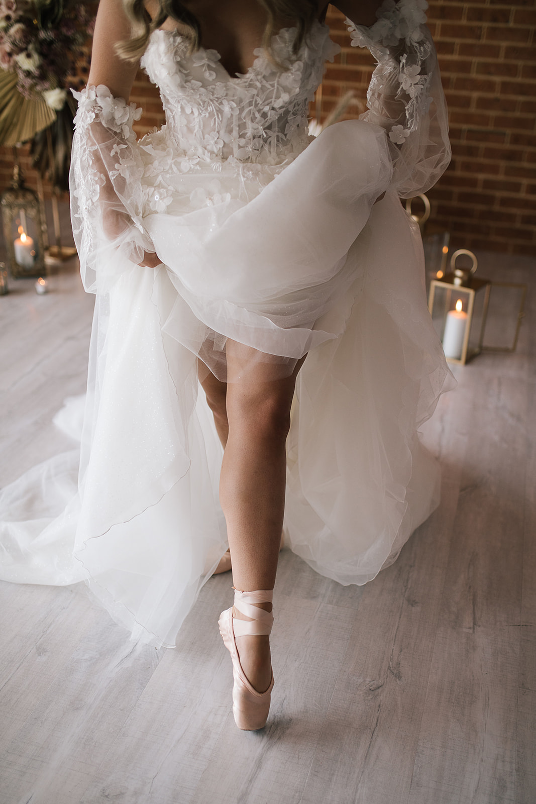 on the aisle blog | ballerina bridal shoot jennifer burch photography central coast weddings nsw bridal gowns floral design pinic setup cake