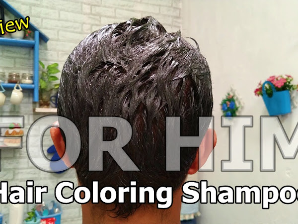 Review FOR HIM Hair Coloring Shampoo