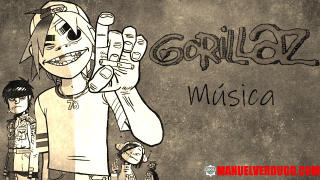 Banda virtual británica Gorillaz