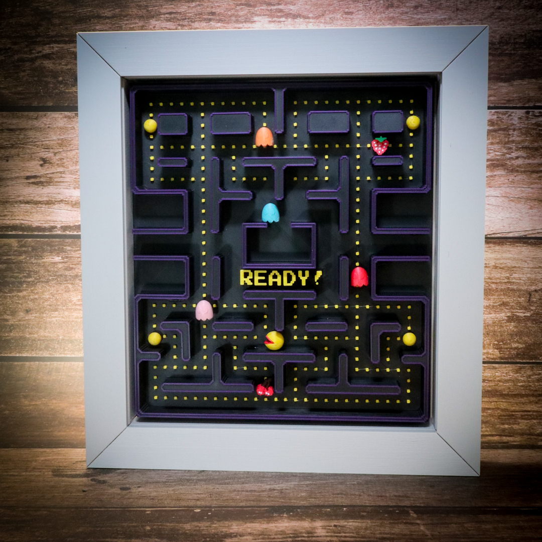 Pacman Board - 3D printed | 3D and Props