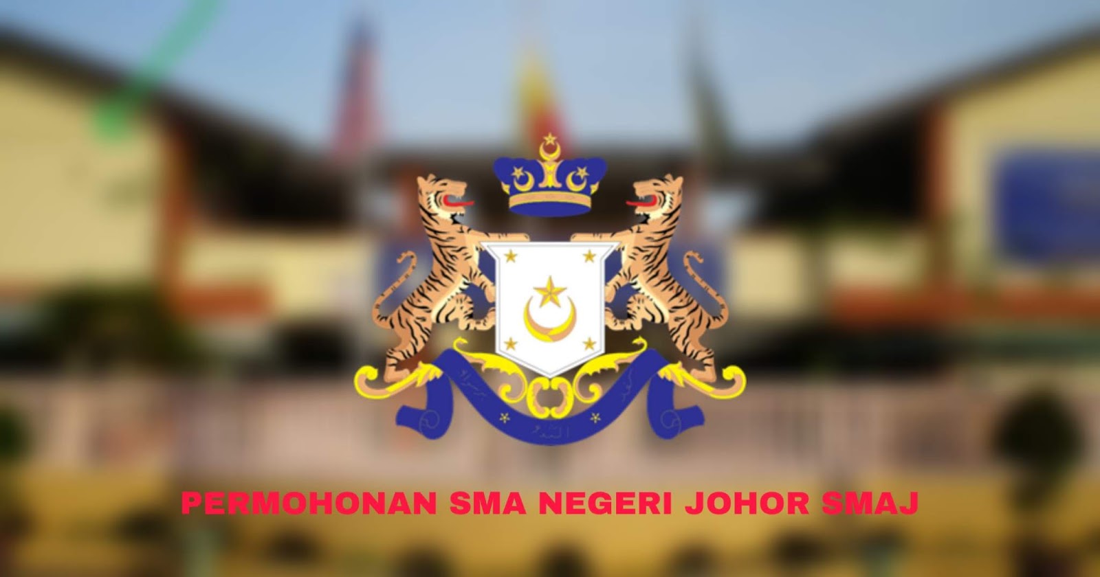 Permohonan SMA Negeri Johor 2020 Online