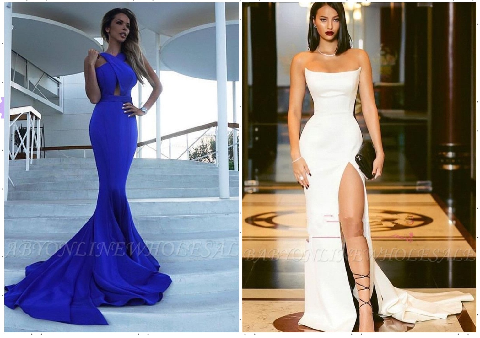 vestidos longos com decotes ousados