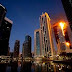 gedung apartemen Torch Tower di Dubai Kebakaran