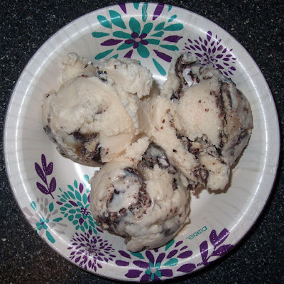 Scoops of ice cream