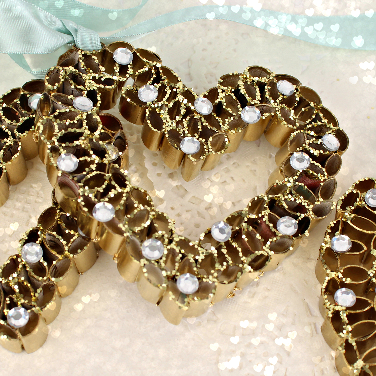 Mark Montano Lacy Paper Hearts Upcycled Magazines!