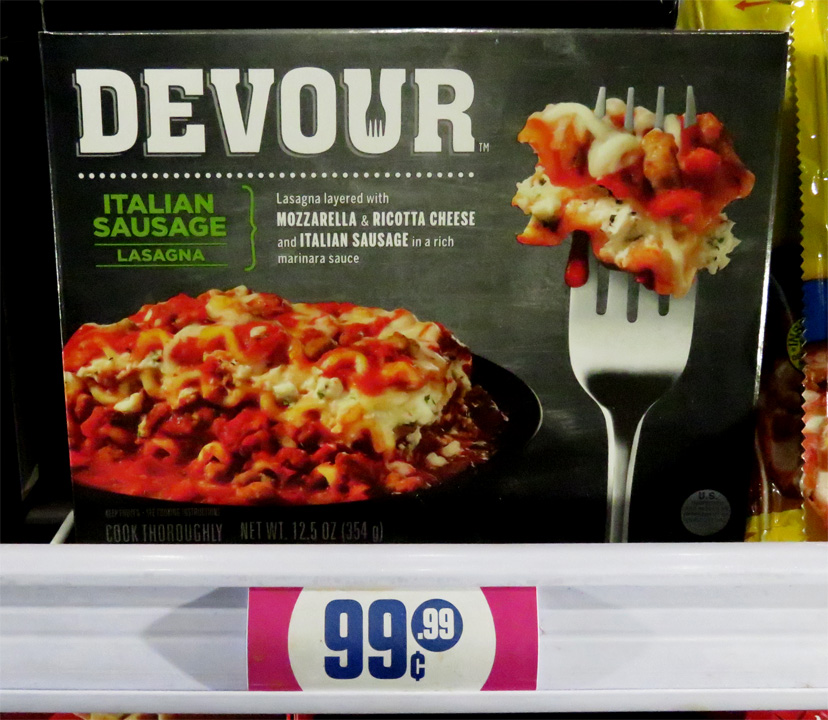 Kirkland Signature Sausage and Beef Lasagna